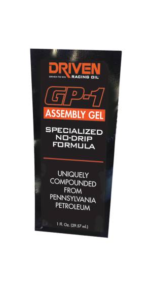 Driven Racing Oil 00778 GP-1 Assembly GEL, NO Drip Formula 1oz Packet