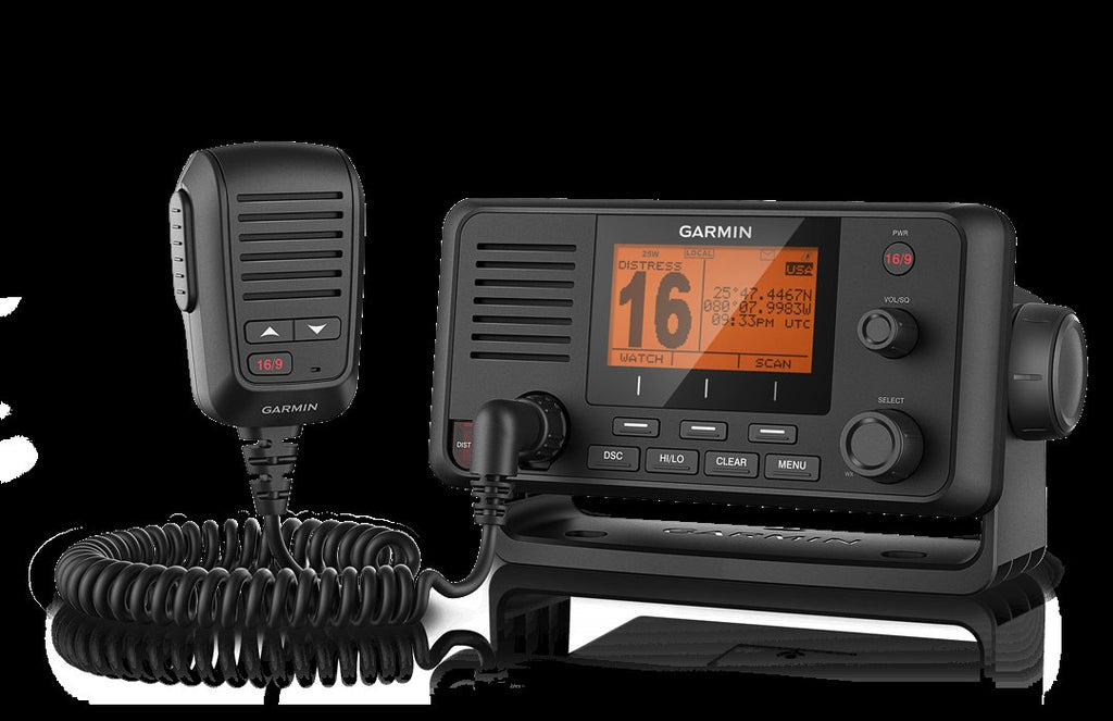 GARMIN 010-02098-00 VHF 215 AIS  W/GPS  HAILER  OPT. RE