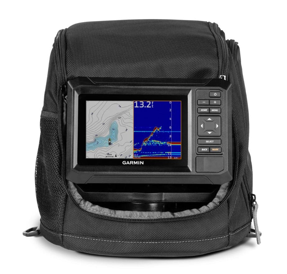 GARMIN 010-02590-35 ECHOMAP UHD2 53CV ICE FISHING BUNDL