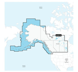 NAVIONICS 010-C1467-30 NAVIONICS+ CANADA  WEST & ALASKA