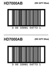 Load image into Gallery viewer, 010HD7000AB_300MC_2UP_4X6.jpg