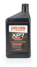 Load image into Gallery viewer, Driven Racing Oil, LLC 01706 XP7 10W-40 Semi-Synthetic Racing Oil - 1 Quart Bottle