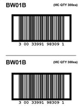Load image into Gallery viewer, 021BW01B_300MC_2UP_4X6.jpg