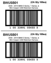 Load image into Gallery viewer, 021BWUSB01_100CA_2UP_3X4.jpg