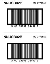 Load image into Gallery viewer, 021NNUSB02B_300MC_2UP_4X6.jpg