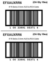 Load image into Gallery viewer, 022EFXAUXRR6_100CA_2UP_3X4.jpg