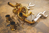 Valvetronic Designs LAMSVJVSESFFAG Lamborghini Aventador SVJ Valved RACE Exhaust System - Free Flow Front Pipes