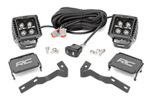 Load image into Gallery viewer, LED Light Kit | Ditch Mount | 2" Black Pair | White DRL | Toyota Tacoma (16-23)