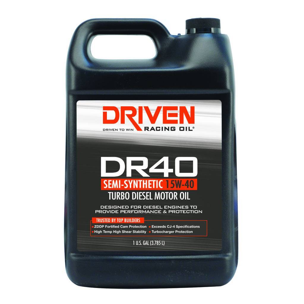Driven Racing Oil 05408 DR40 15w-40 Turbo Diesel