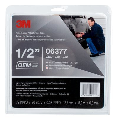 3M 06377 ATTACHMENT TAPE 1\2IN