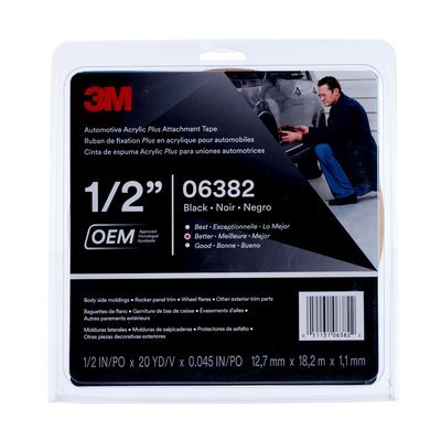 3M 06382 ATTACHMENT TAPE 1/2'X20YD