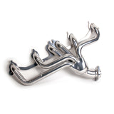 BBK Performance Parts 40520 1991-1999 JEEP 4.0L 1-1/2 SHORTY EXHAUST HEADER (POLISHED SILVER CERAMIC).