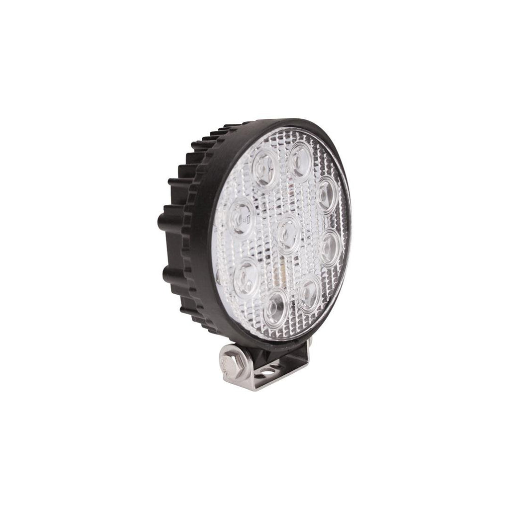 Westin 09-12006A LED Work Light; 4.9 x 5.4 in.; Round; Spot; Incl. Light/Mounting Hardware;
