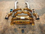 Valvetronic Designs FERSCUDVSESFFHAG Ferrari F430 Scuderia / 16M Valved RACE Exhaust System - FFH - Anodized Gold