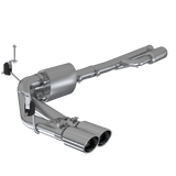 MBRP Exhaust S5092304 3in. Cat-Back. Pre-Axle Dual Side Exit. T304 Stainless Steel.