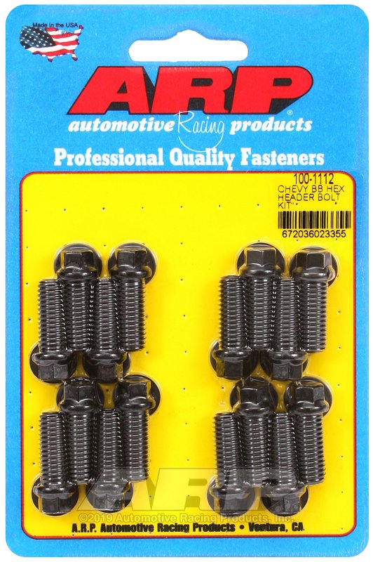 ARP 100-1112 BB CHVY HEX HDER BOLT KT