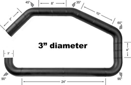 AIRAID 100-300 Engine Cold Air Intake Tube