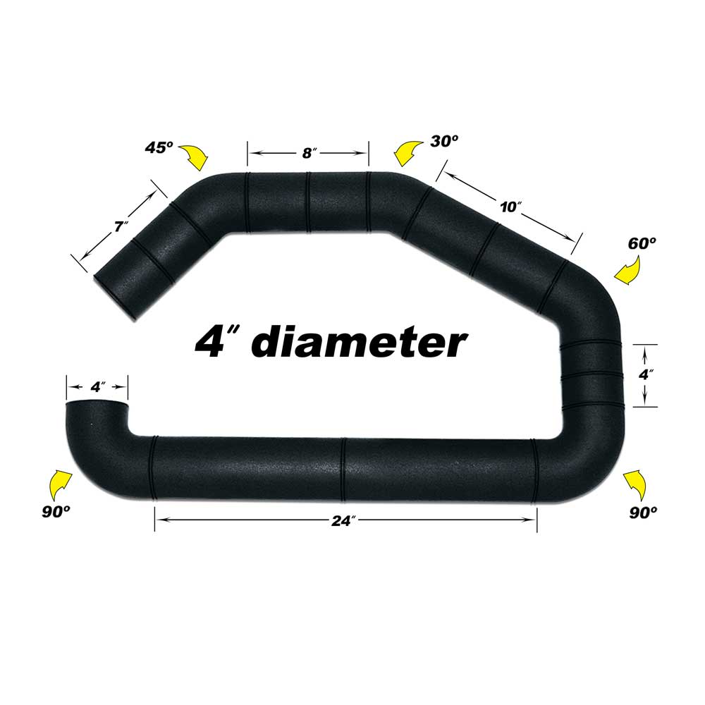 AIRAID 100-400 Engine Cold Air Intake Tube