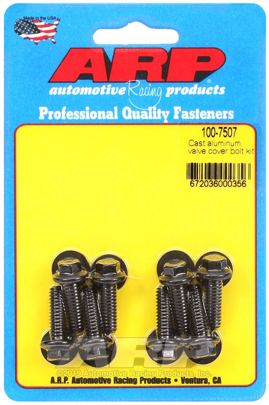 ARP 100-7507 VALVE CVR BOLT KIT