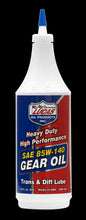 Load image into Gallery viewer, LUCAS OIL 10042 85/140 HD GEAR OIL QUART