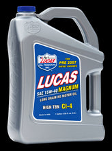 Load image into Gallery viewer, LUCAS OIL 10076 9181386 SAE 15W-40 MAGNUM