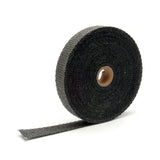 Design Engineering 10107 One 50 foot roll of 1 inch wide Black Glass Fiber exhaust wrap.