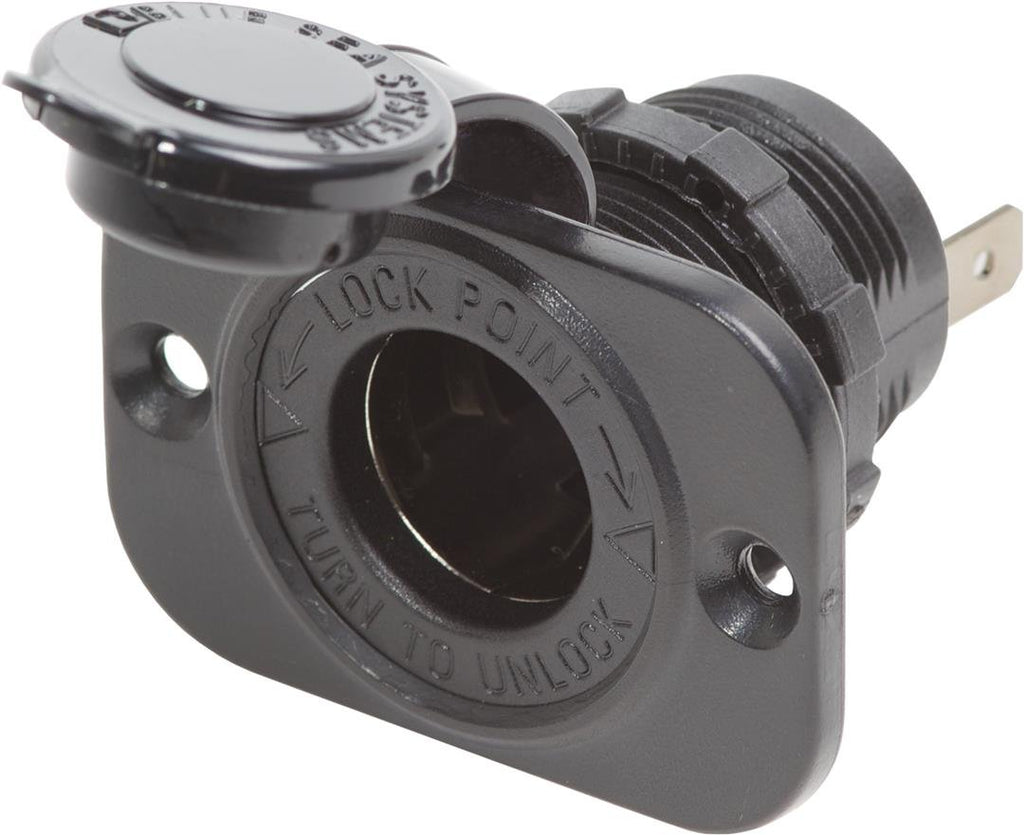BLUE SEA 1011-BSS 12V DC DASH SOCKET