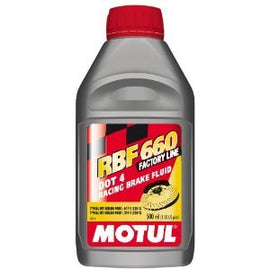 Motul 101667 RBF 660 FACTORY LINE - 0.500L AM - Fully Synthetic Racing Brake Fluid