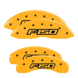 MGP Caliper Covers 10219SF15YL Set of 4: Yellow finish, Black F-150 (2009)