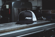 Load image into Gallery viewer, 1029_RIGID_BLK_WHT_TRUCKER_HAT_1.jpg