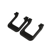 Carr 104811 HOOP II; Assist/Side Step; XP3 Black Powder Coat; Pair