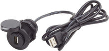 Load image into Gallery viewer, BLUE SEA 1044-BSS 12VDC USB 2.0 PORT W/ EXT CABLE