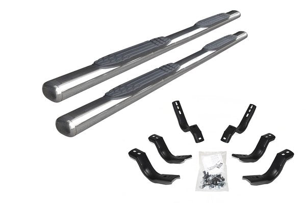 Go Rhino 104404387PS 4" wide step provides enhanced vehicle access at an economical price