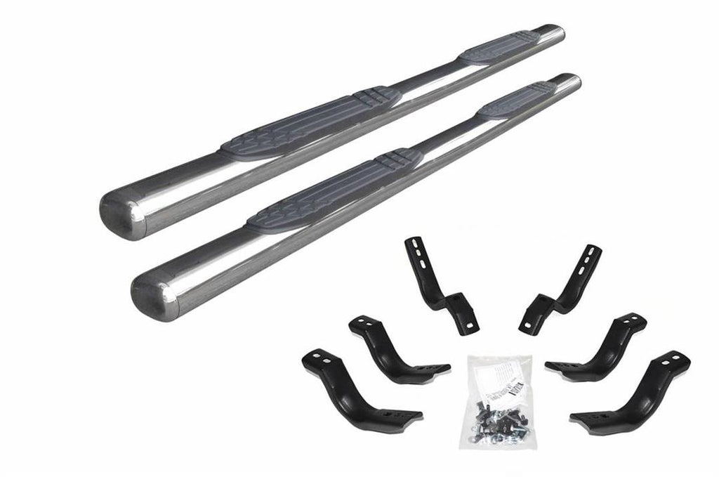 Go Rhino 104443587PS 4" wide step provides enhanced vehicle access at an economical price