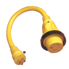 Load image into Gallery viewer, MARINCO 104SPP PIGTAIL ADAPTER 30A MALE TO 15A FEM