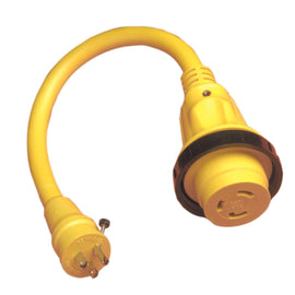 MARINCO 104SPP PIGTAIL ADAPTER 30A MALE TO 15A FEM