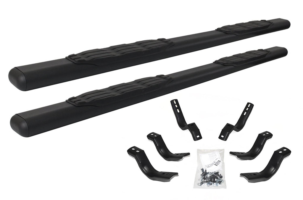 Go Rhino 105036880T 5" side steps provide enhanced vehicle access with wide step area