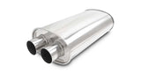 Vibrant Performance 10534 STREETPOWER Oval Muffler, 2.25