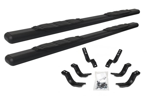 Go Rhino 105403580T 5" side steps provide enhanced vehicle access with wide step area