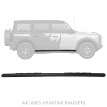 Load image into Gallery viewer, Go Rhino 105412973T 5" side steps provide enhanced vehicle access with wide step area