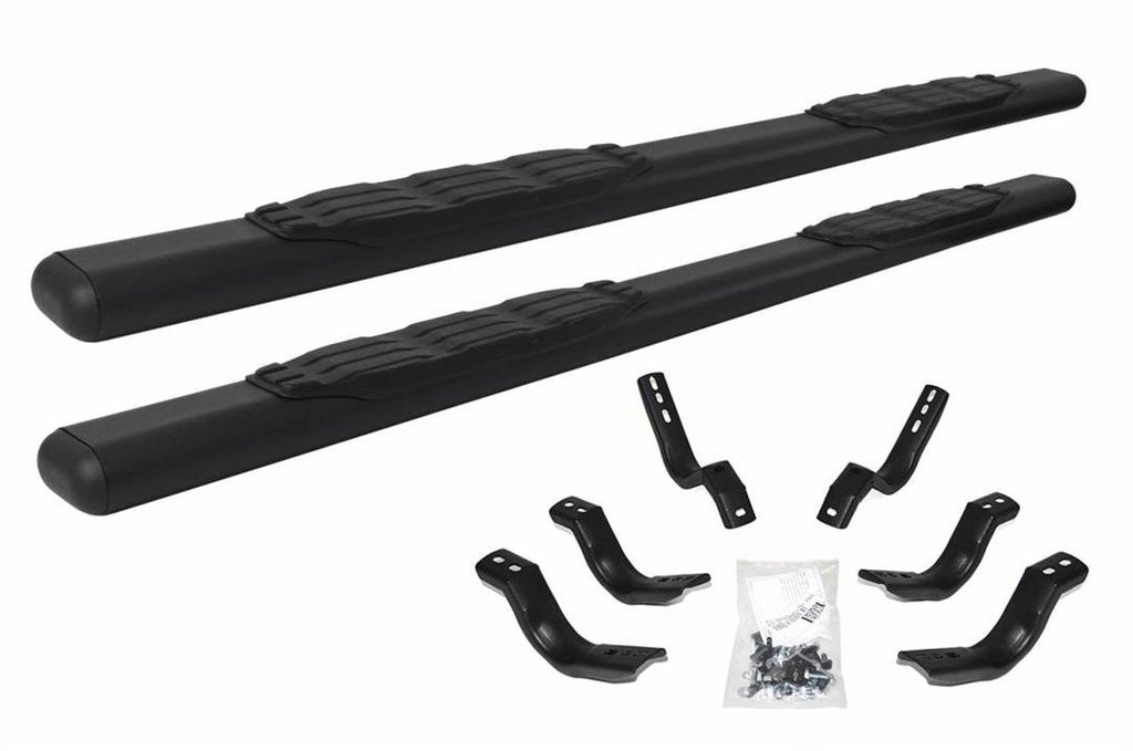 Go Rhino 105443580T 5" side steps provide enhanced vehicle access with wide step area