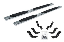 Load image into Gallery viewer, Go Rhino 105449987PS 5" side steps provide enhanced vehicle access with wide step area