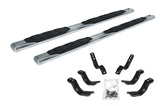 Go Rhino 105451687PS 5" side steps provide enhanced vehicle access with wide step area