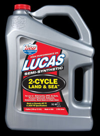 LUCAS OIL 10557 LAND & SEA 2-CYCLE OIL/4X