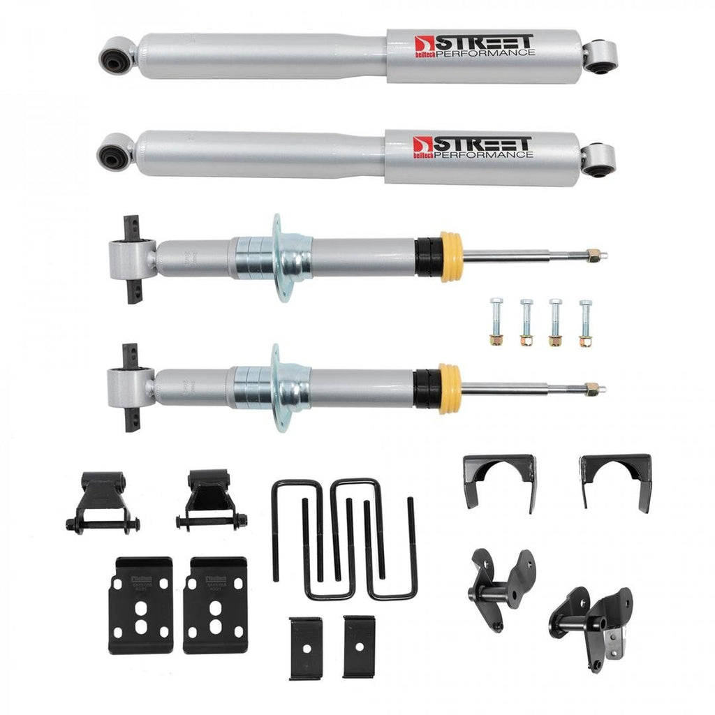 Belltech 1055SP Front And Rear Complete Kit W/ Street Performance Struts/Shocks