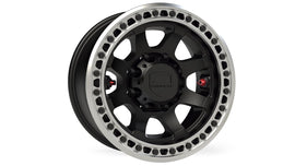 Olympus Beadlock Off-Road Wheel 8x6.5 Inch -12mm Metallic Black TeraFlex