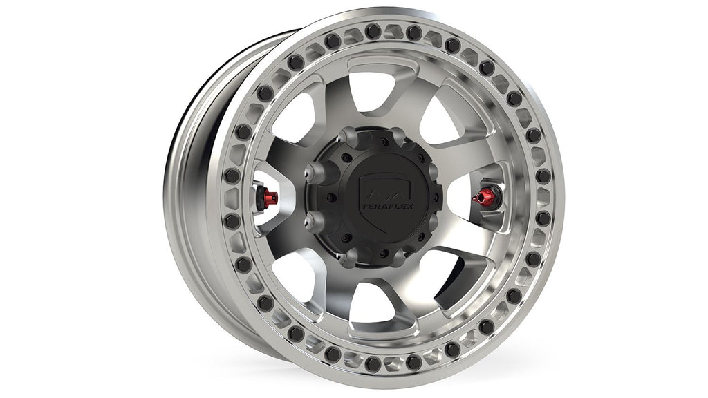 Olympus Beadlock Off-Road Wheel 8x6.5 Inch -12mm Machined TeraFlex