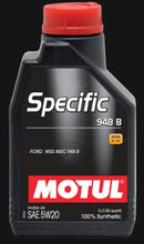Load image into Gallery viewer, Motul 106317 100% Synthetic; Gasoline engine oil ? FORD