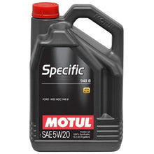Load image into Gallery viewer, Motul 106352 100% Synthetic; Gasoline engine oil ? FORD