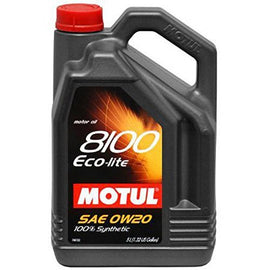 Motul 108214 100% Synthetic; Fuel Economy Gasoline engine lubricant